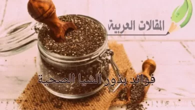 فوائد بذور الشيا الصحية