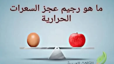 ما هو رجيم عجز السعرات الحرارية