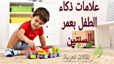 علامات ذكاء الطفل بعمر سنتين