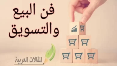 فن البيع والتسويق