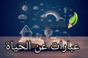 عبارات عن الحياة