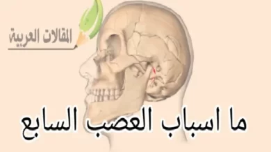 ما اسباب العصب السابع