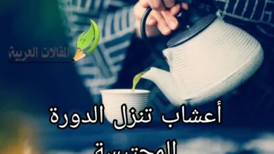 أعشاب تنزل الدورة المحتبسة