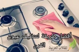 أفضل طريقة لتنظيف عيون الفرن