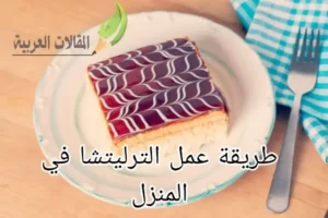 طريقة عمل الترليتشا في المنزل